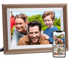 Jhzl 739515802440 Wifi Digital Picture Frame 10.1 Inch 1280x800 Hd Ips Touch Screen 16gb Storag