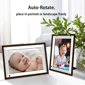 Kv00002mz Jren Digital Picture Frame 10.1 Inch Wifi Photo With Hd Tou #3