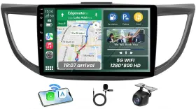 Kakamoden 754148691995 Car Radio Stereo For Honda Crv 2012-2016 Upgrade 10 Inch 1280 800 Ips Touc