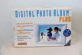 Kensington 085896671015 Digital Photo Album Plus 67101- Screen 7.4 Inch - Metallic Silver Frame
