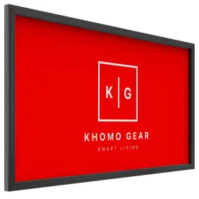 Khomo Gear 812403031143 Fixed Frame Projector Screen - Matte 100 Inch Hang On Wall 4k