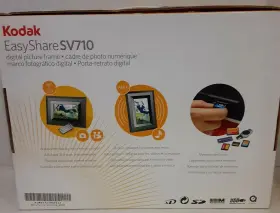 Sv710 Kodak 041112370186 Easyshare Digital Picture Frame 7 Inch Screen Built-in Speakers With Remote #2