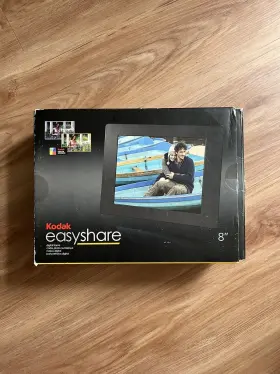 3214 Kodak 041771963217 Easyshare P86 8 Inch Digital Picture Photo Frame Black Easy Share Open Box