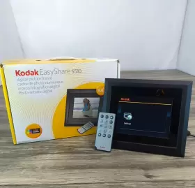 S510 Kodak 126 6469 Easyshare 5.6-inch Digital Picture Frame Black Original Box Remote #2