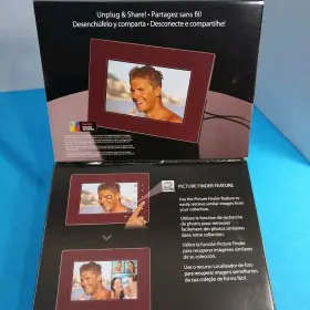 192-6831 Kodak New Easyshare S730 - 7 Inch Digital Picture Frame Stores 8000 Photos #3