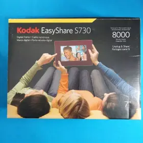 192-6831 Kodak New Easyshare S730 - 7 Inch Digital Picture Frame Stores 8000 Photos