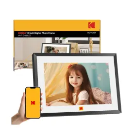 Kodak 972072906303 10.1 Inch Wifi Digital Picture Frame 1280x800 Hd Ips Touch Screen Elec