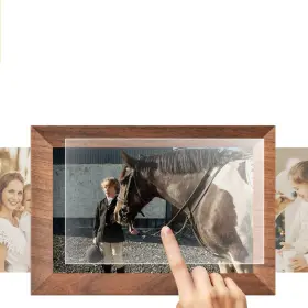 Cf102p-wood Kodak 10-inch Wifi Digital Picture Frame With 32gb Storage Ips Touch #2