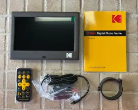 M3601000483 Kodak New 7 Inch Digital Photo Frame Rdpf-708c Plastic