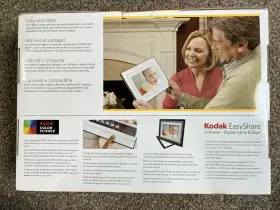 M820 Kodak Easyshare 8 Inch Digital Picture Frame New In Box Complete #2