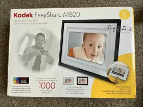 M820 Kodak Easyshare 8 Inch Digital Picture Frame New In Box Complete