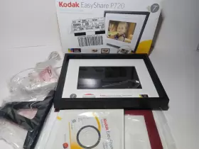 P720 Kodak Easyshare Digital 7 Inch Photo Picture Frame Tested Works Iob