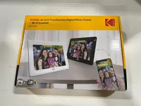 Rcf-106 Kodak 10-inch Touch Screen Digital Picture Frame Black