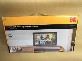 Rcf-1561 Kodak Digital Photo Frame 15.6 Inch Wood Black 1920 - 1080 Resolution