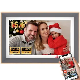 1080 Koho 717021727822 Frameo Digital Picture Frame- 15.6inch Photo Frame With 1920 I