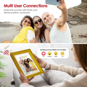 Wifi32gb Koho 767738528380 Frameo 10.1 Inch Digital Picture Frame Photo Frametouch Screenau #3