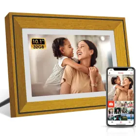 Wifi32gb Koho 767738528380 Frameo 10.1 Inch Digital Picture Frame Photo Frametouch Screenau
