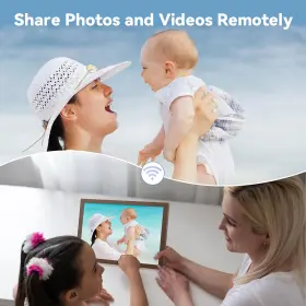 Kosshe 445009269264 10.1 Inch Wifi Digital Picture Frame 1280x800 Ips Hd Touch Screen Smart Electronic #2