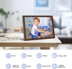 Kosshe 445009269264 10.1 Inch Wifi Digital Picture Frame 1280x800 Ips Hd Touch Screen Smart Electronic #3