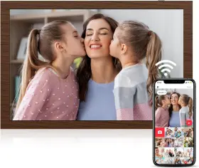 Kosshe 711181292299 10.1 Inch Wifi Digital Picture Frame - 1280x800 Ips Hd Touch Screen 16gb Storage