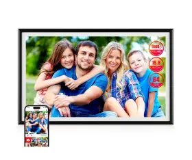 Dp-10a Kpkue Smart Wifi Digital Picture Frame - 15.6-inch Full Hd Touchscreen 64gb Electr