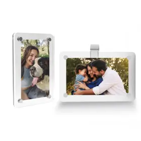 Ksxliuc-ph123 Ksxliuc Car Sun Visor Photo Holder Universal Magnetic Clip Decorate... Fast Ship