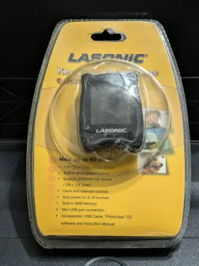 Jlk-1510 Lasonic Key Chain Photo Frame 1.5 Inch Color Display Usb 8mb Nos