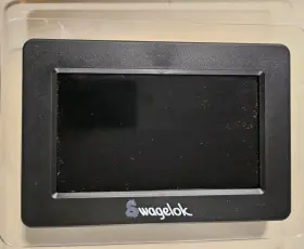 1690-32 Leed S Digital 7 Inch Desktop Photo Frame Black S/swagelok With Ac Adapter