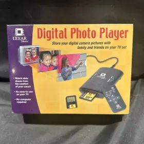 Lexar Media 650590104475 New Nos Digital Picture Viewer Displays Photos On Television Sealed
