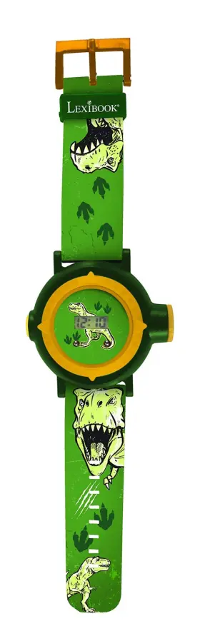 Dmw050dino Lexibook Dinosaur - Adjustable Projection Watch Digital Screen 20 Images Of
