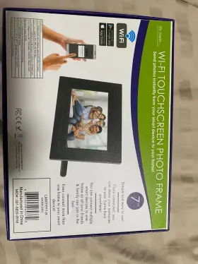Lmwfpf7-r Life Made Wifi Touchscreen Photo Frame New In Box 7 Inch #3