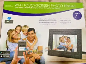 Lmwfpf7-r Life Made Wifi Touchscreen Photo Frame New In Box 7 Inch