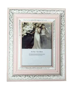 4383-a-4s Lilian Pink Display 4x6 Inch Desk Picture Frame