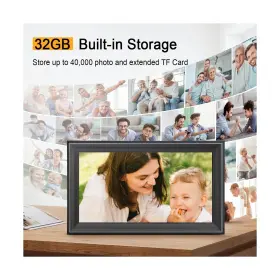 Chgee-296 Livingpai 16 Inch Wifi Digital Picture Frame Touch Screen Smart Photo Wi #3