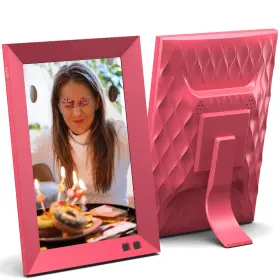 Lola 060156641811 Smart Digital Picture Frame 8 Inch Share Moments Instantly Via E-mail Or App