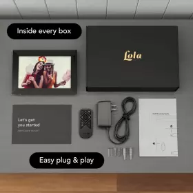 Lola 060156642153 Smart Digital Picture Frame 8 Inch Share Moments Instantly #2