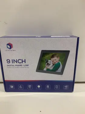 Lovcube 702142057507 Digital Picture Frame 9 Inch Wifi Photo