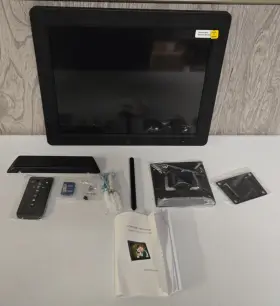 L15n Lovcube Large 15 Inch Digital Picture Frame With Remote Sd Memory Card