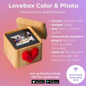 Lovebox 770007908407 The Ultimate Couple Gift Color And Photo Improve Relationships For G #3