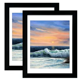 Luckylife 797442342132 18x24 Frame In Black Gallery For Wall Mounting 2 Pack