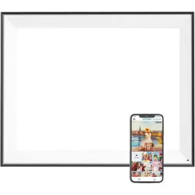 Lukyamzn 757567532290 17 Inch Wifi Digital Large Picture Frames With Touch Screen 32gb Storage Black
