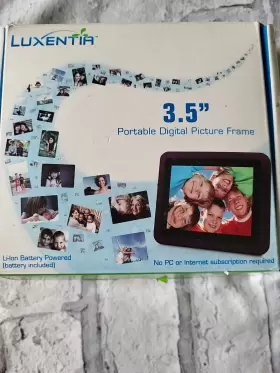 Dpf035bw Luxentia 3.5 Inch Digital Picture Frame #2