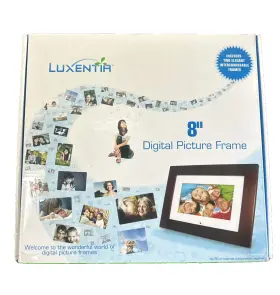 Dpf080wl Luxentia 8 Inch Digital Picture Frame New