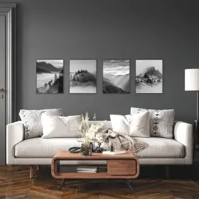 69665 Mainstays 16 Inch X20 Black Format Frame Set Of 4 #3