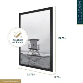 91755754 Master & Co. And 20 Inch X28 Echo Point Picture Frame Mdf Sawtooth Mount Wall Decor #2
