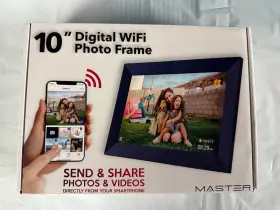 Ax10 Master Mv-dpf 10 Inch Digital Wifi Photo Frame Smartphone App Uhale Compatible