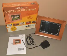 Df-em7vw-b Mediastreet Emotion 7 Inch Digital Picture Frame - Automatic Slide Show With Box