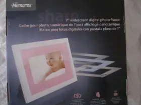 Mdf0712-c Memorex Digital Picture Frame 7 Inch Model New In Box