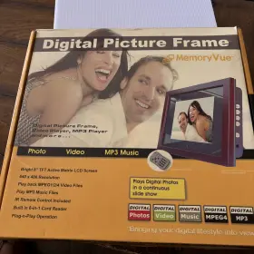 U-30301 Memory Vue Digital Picture Frame 8 Inch By With Remote