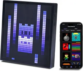 Ts-dw014-101 Merkury Innovations Tech Solutions Smart Bluetooth Pixel Frame 32x32 Programmable Rgb Led Display